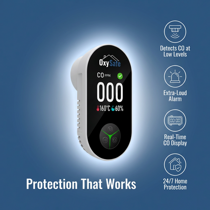 OxySafe™ RV & Motorhome CO Detector