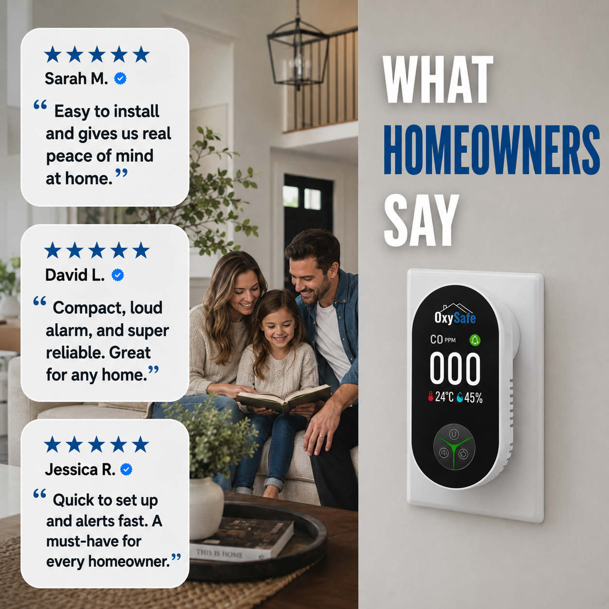 OxySafe™ CO Detector