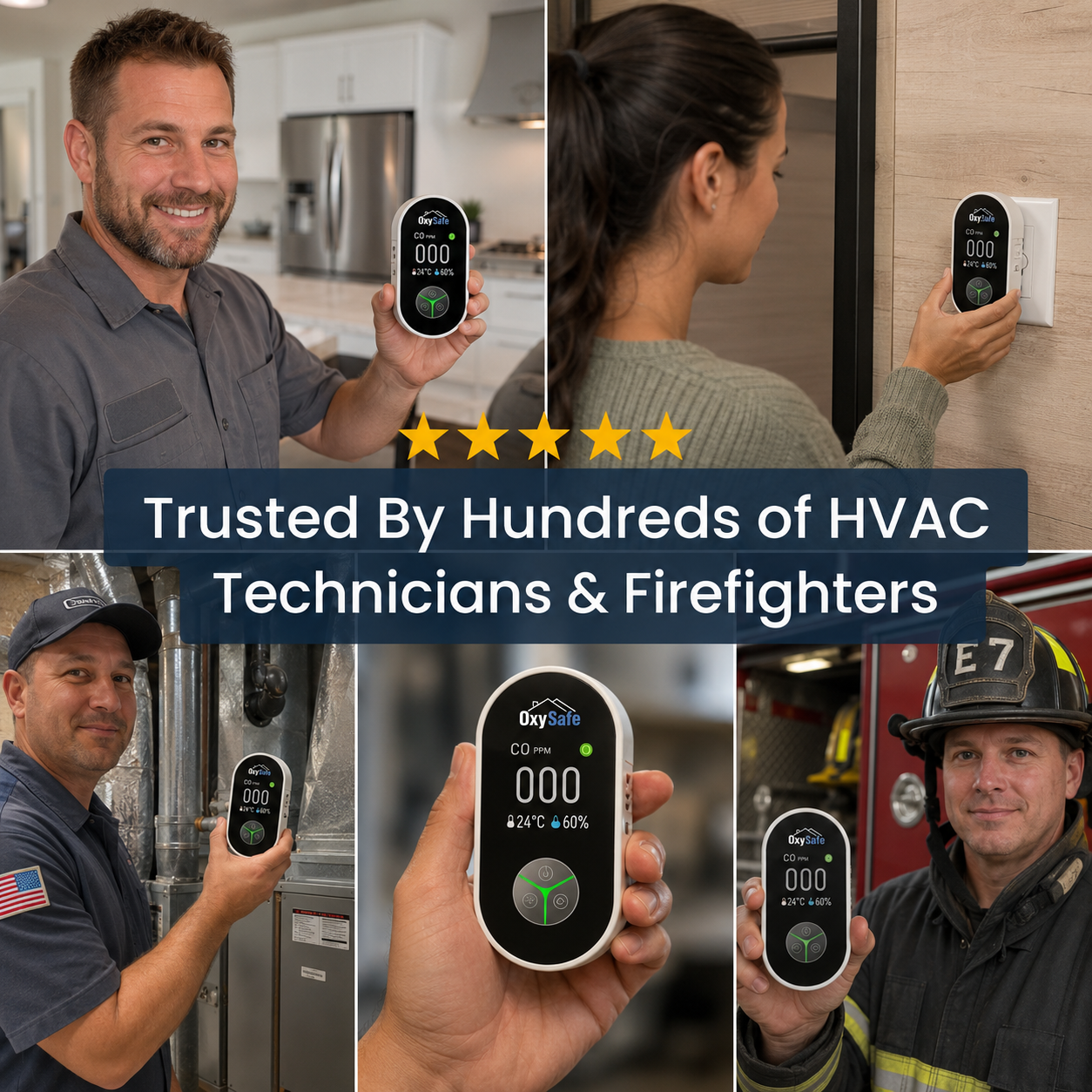 OxySafe™ RV & Motorhome CO Detector