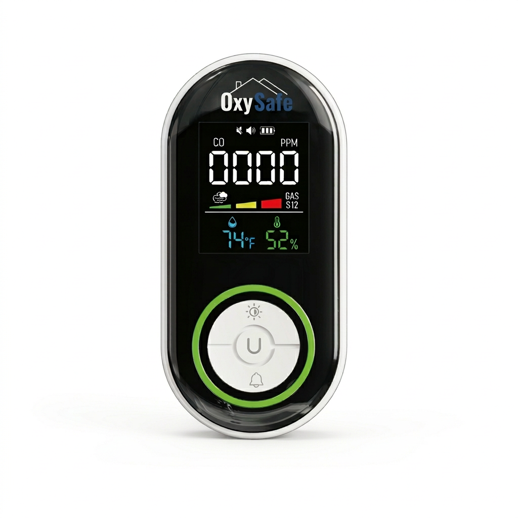 6 OxySafe CO + Smoke + Gas Detectors