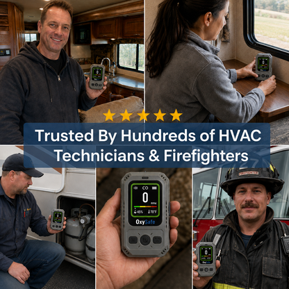 OxySafe™ OffGrid RV & Motorhome CO Detector